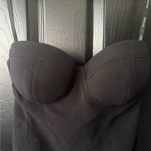 Marciano Black Strapless Dress - Picture 2 of 5